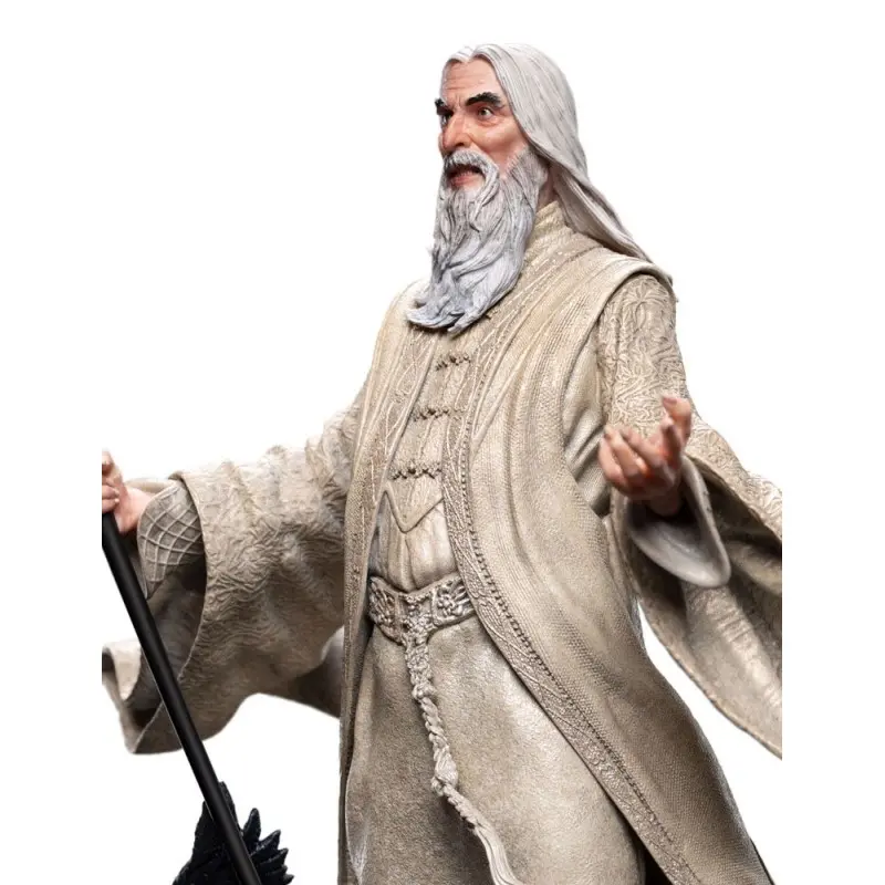 Le Seigneur des Anneaux Figures of Fandom statuette PVC Saruman the White 26 cm | 9420024739150