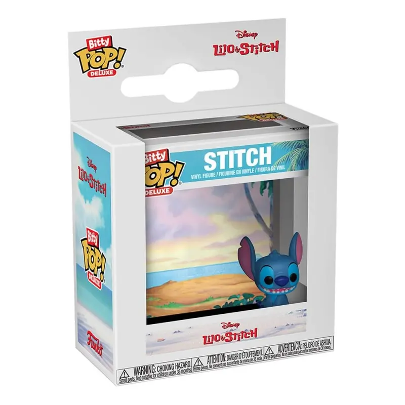 Disney Figurine Bitty POP! Deluxe Vinyl Stitch(Beach) 2,5 cm | 889698813365