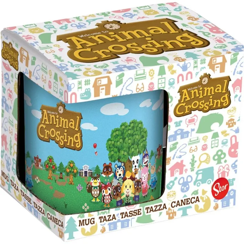 Animal Crossing Mugs Logo & Characters 325 ml (carton de 6) | 8412497097173