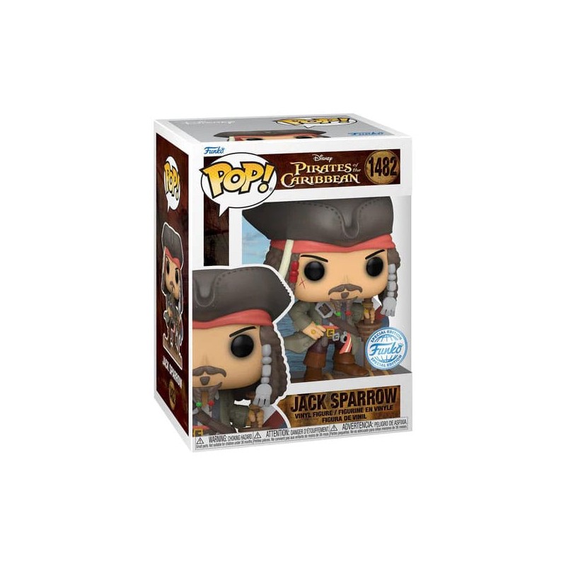 Pirates des Caraïbes POP! Movies Vinyl figurine Jack Sparrow 9 cm
