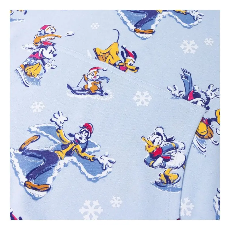 Disney by Loungefly veste à capuche Mickey and Friends Winter Wonderland (M) | 0671803527621