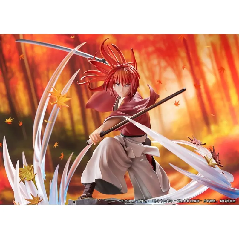 Rurouni Kenshin: Meiji Kenkaku Romantan Kyoto Douran statuette PVC 1/7 Kenshin Himura Souryusen Ver. 27 cm   | 4582666821213