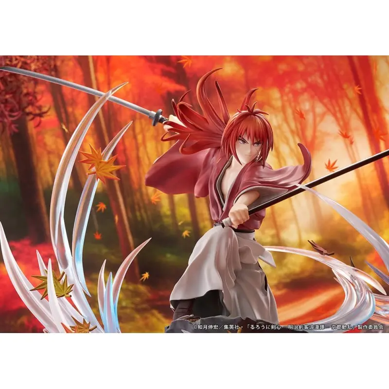 Rurouni Kenshin: Meiji Kenkaku Romantan Kyoto Douran statuette PVC 1/7 Kenshin Himura Souryusen Ver. 27 cm   | 4582666821213