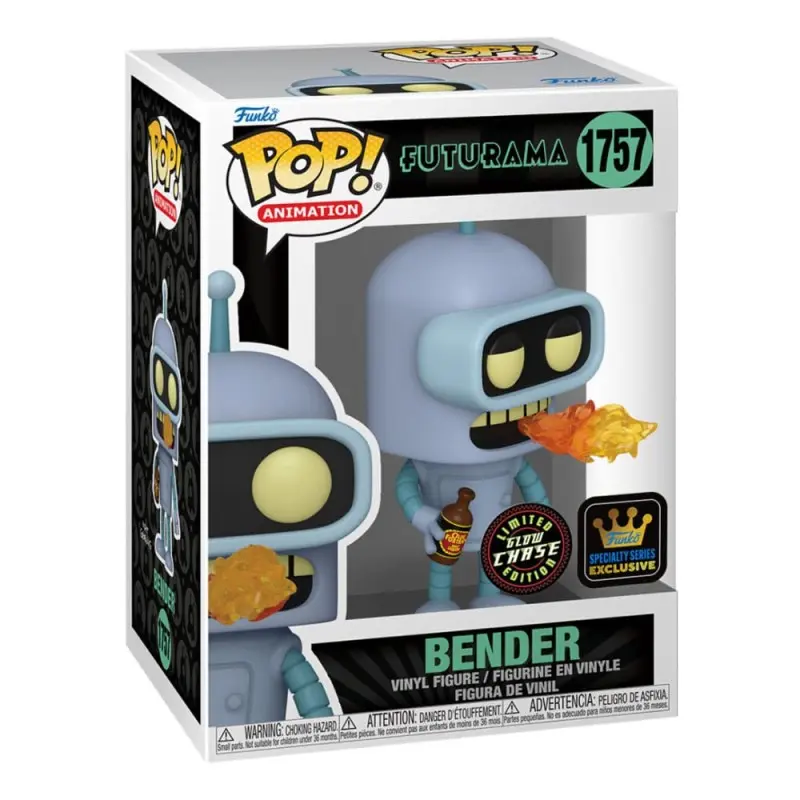 Futurama assortiment POP! TV Vinyl figurines Bender w/CH(GW) 9 cm (6) | 0000039141374