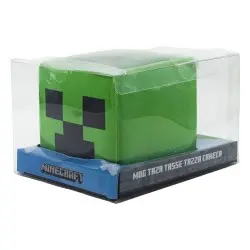 Minecraft mug 3D Creeper Face 445 ml | 8412497404872