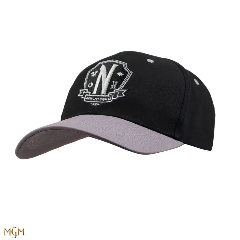 Wednesday casquette Baseball Nevermore Academy Black | 4895205616059