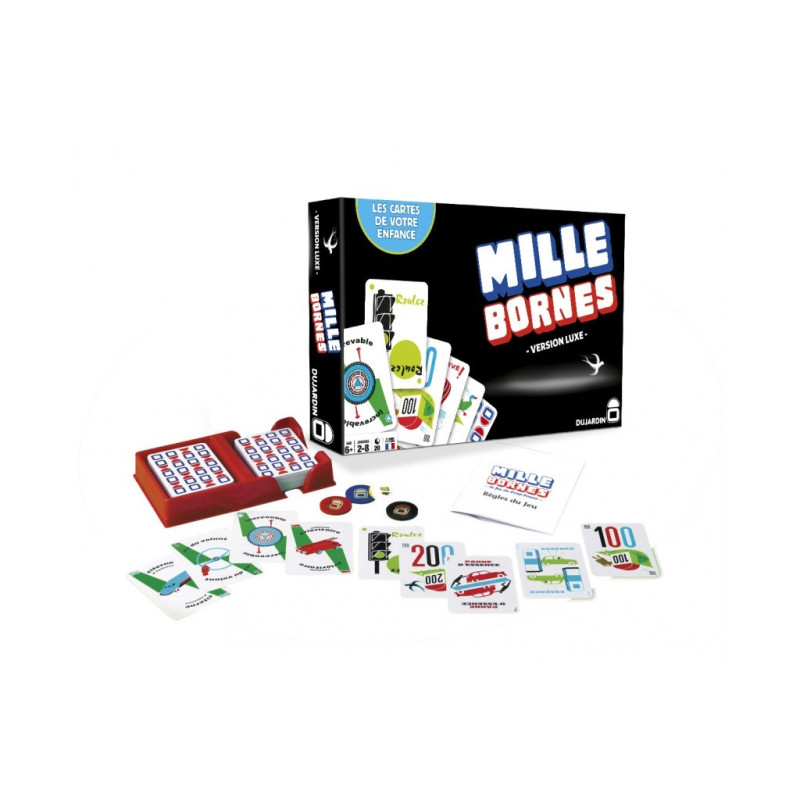 jeu : Mille Bornes - Luxe
éditeur : TF1 / Dujardin
version française