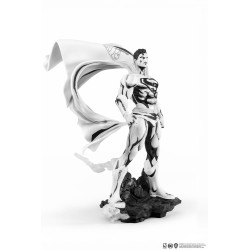 Batman PX statuette PVC 1/8 SDCC 2024 Superman Black & White Version 30 cm   