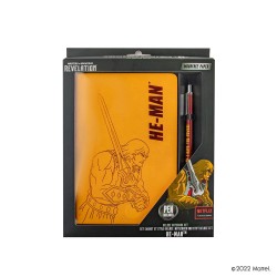 Les Maîtres de l'univers : Révélation He-Man Notebook Set (carnet de notes + stylo) | 4895205609914