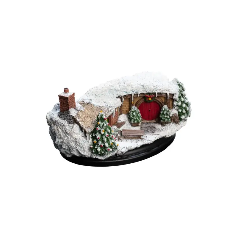 Le Hobbit Un voyage inattendu statuette 35 Chemin des Trous-du-Talus Christmas Edition 7 cm | 9420024730201