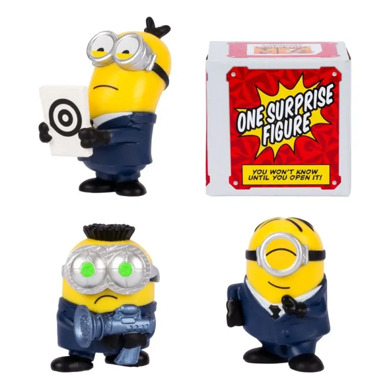 Moi, moche et méchant 4 assortiment pack 4 figurines 5 cm (6) | 0630996592731