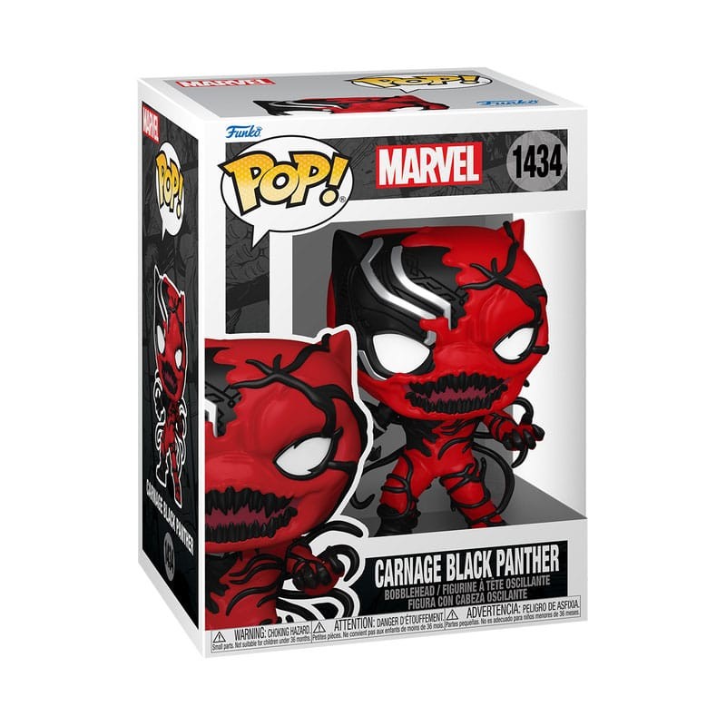 Marvel POP! Vinyl figurine Carnageized - Black Panther 9 cm 