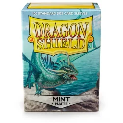 Product: Standaard hoezen - mat mint (100 mouwen)
Merk: Dragon Shield