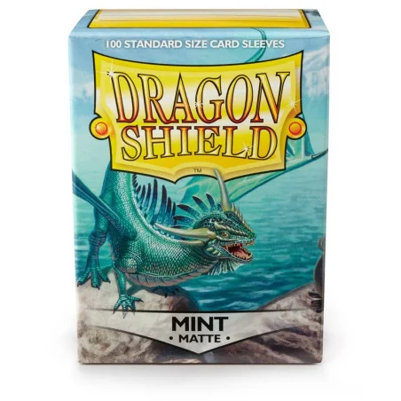 Product: Standard Sleeves - Matte Mint (100 Sleeves)
Brand: Dragon Shield