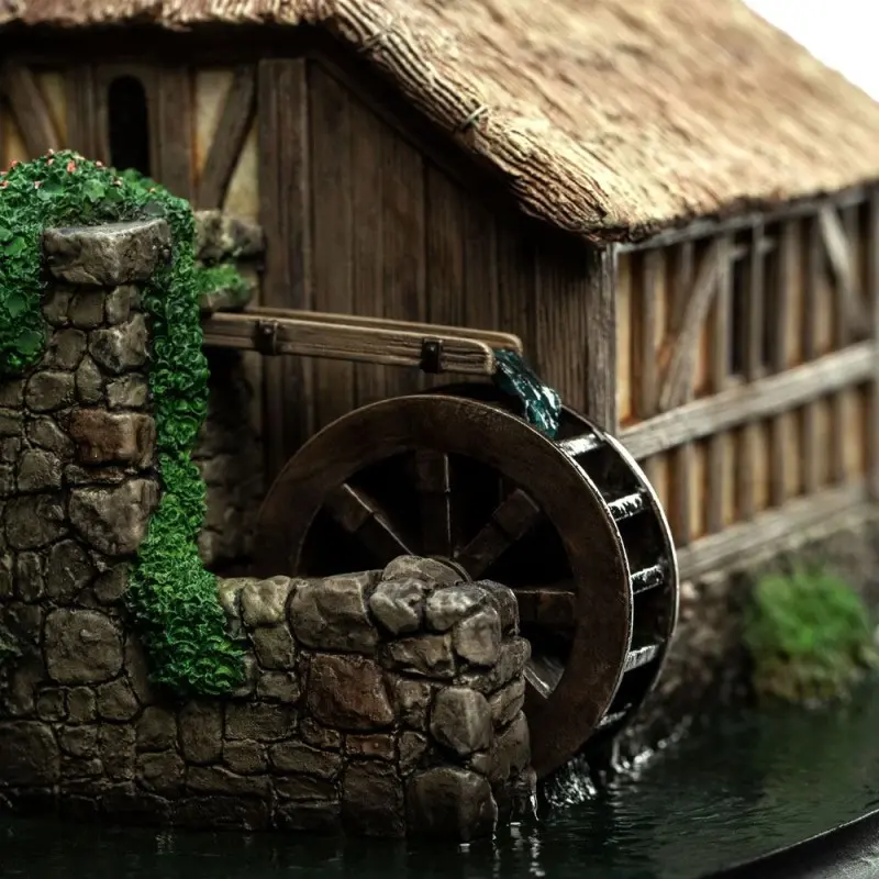 Le Hobbit : Un voyage inattendu Diorama Hobbiton Mill & Bridge 31 x 17 cm | 9420024731291