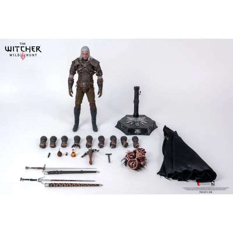 The Witcher 3: Wild Hunt figurine 1/6 Geralt of Rivia 30 cm | 0713929404995