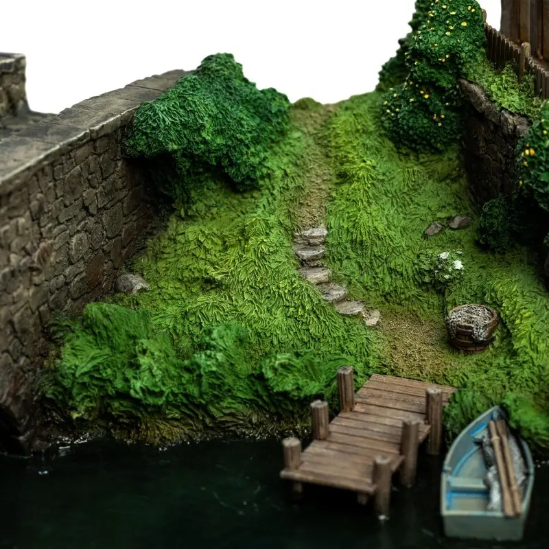 Le Hobbit : Un voyage inattendu Diorama Hobbiton Mill & Bridge 31 x 17 cm | 9420024731291