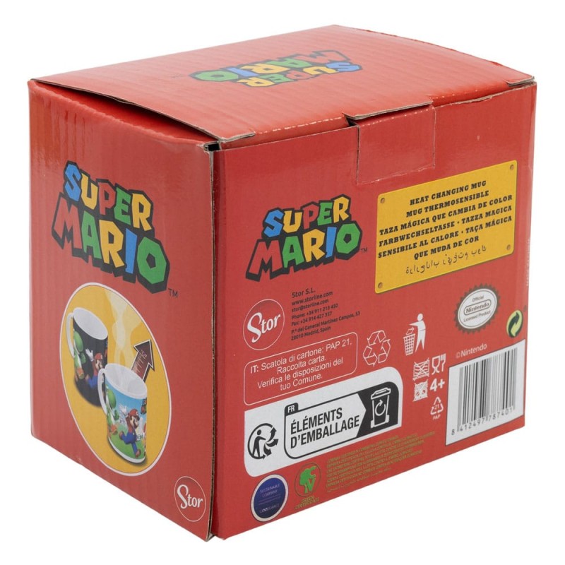 Super Mario mug effet thermique Group 325 ml         