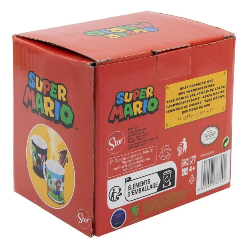 Super Mario mug effet thermique Group 325 ml          | 8412497787401