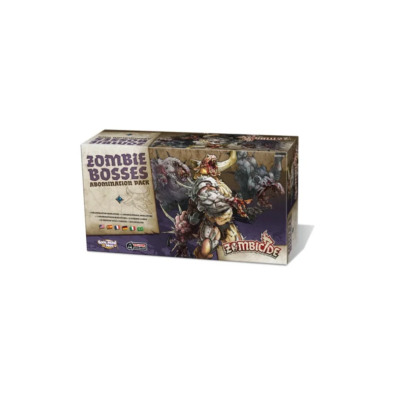 Spel: Zombicide: Black Plague – Zombiebazen
Uitgever: CMON / Edge
Meertalige versie