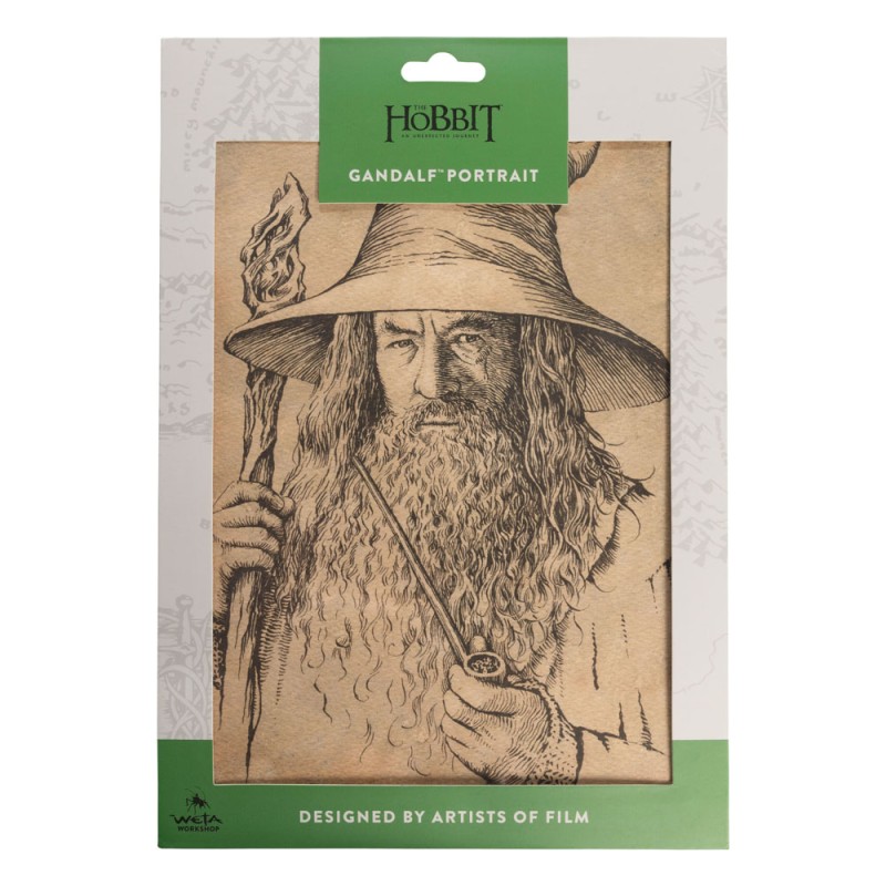 Le Hobbit impression Art Print Portrait of Gandalf the Grey 21 x 28 cm