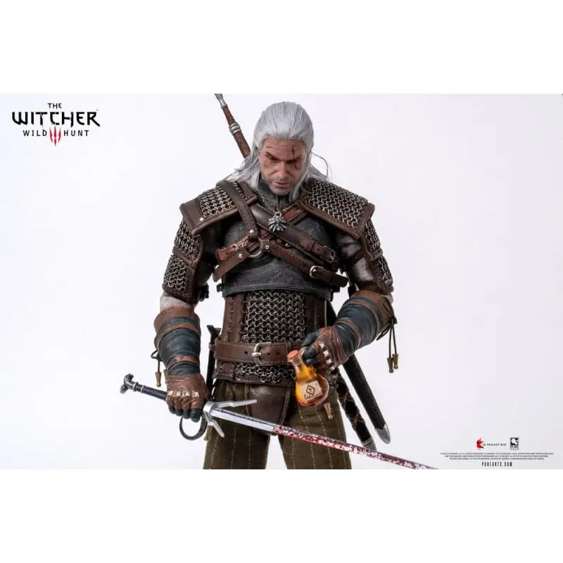 The Witcher 3: Wild Hunt figurine 1/6 Geralt of Rivia 30 cm | 0713929404995