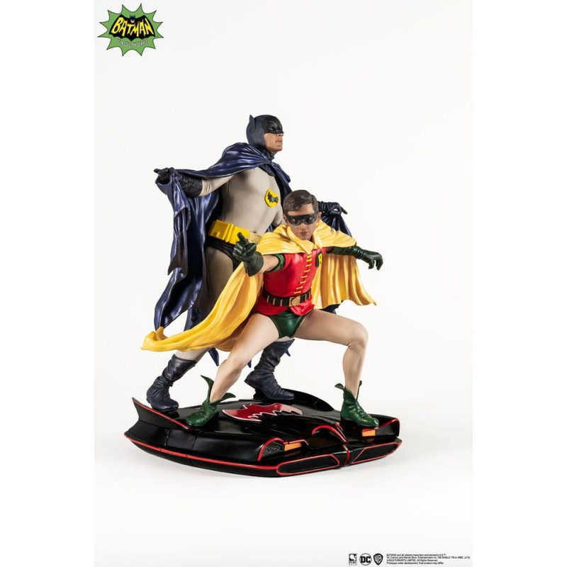 DC Comics statuette PVC 1/8 Diorama Batman & Robin 1966 23 cm