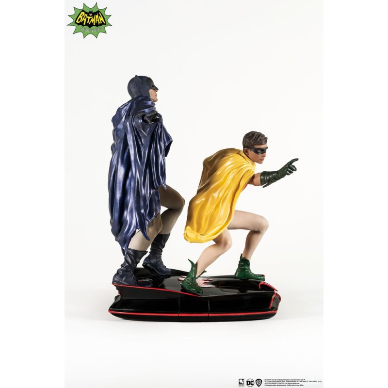DC Comics statuette PVC 1/8 Diorama Batman & Robin 1966 23 cm