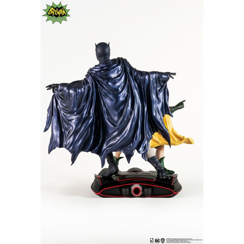 DC Comics statuette PVC 1/8 Diorama Batman & Robin 1966 23 cm