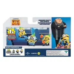 Moi, moche et méchant pack 4 figures Party Bus 5 cm | 0630996592946