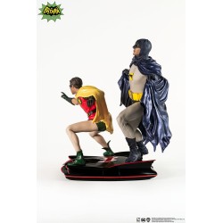 DC Comics statuette PVC 1/8 Diorama Batman & Robin 1966 23 cm