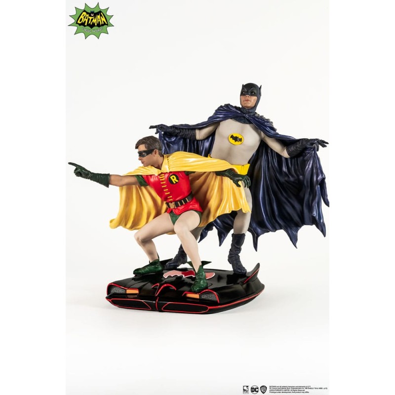 DC Comics statuette PVC 1/8 Diorama Batman & Robin 1966 23 cm