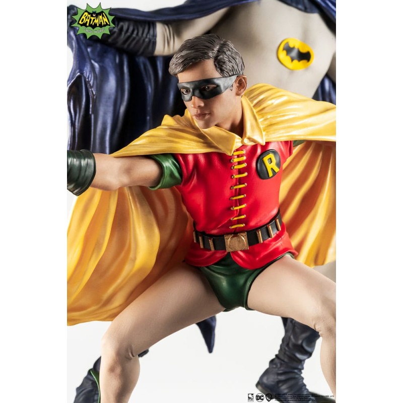 DC Comics statuette PVC 1/8 Diorama Batman & Robin 1966 23 cm