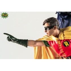 DC Comics statuette PVC 1/8 Diorama Batman & Robin 1966 23 cm