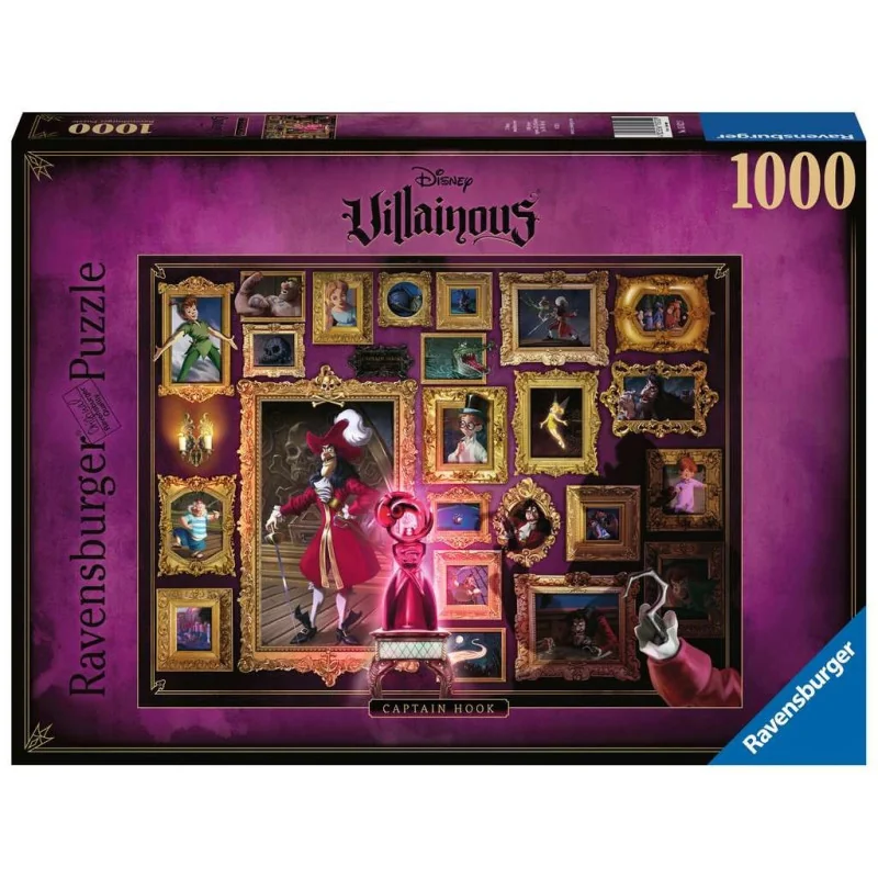 License: Disney
Product: Ravensburger Puzzle - Villainous: Captain Hook- 1000p
Publisher: Ravensburger