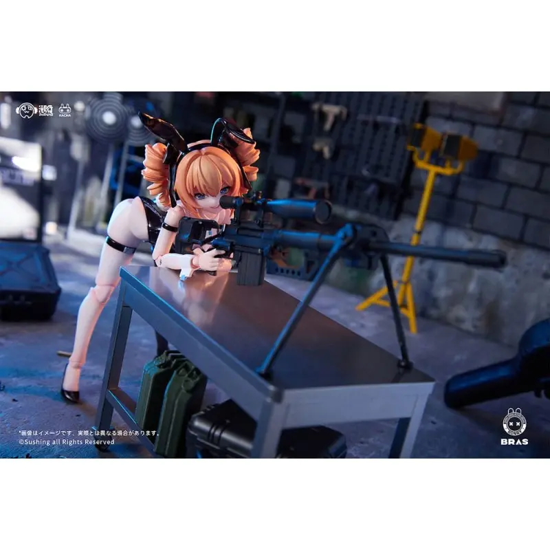 Bunny Rapid Action Squad figurine 1/12 Sniper Leoni 15 cm | 4580590201941
