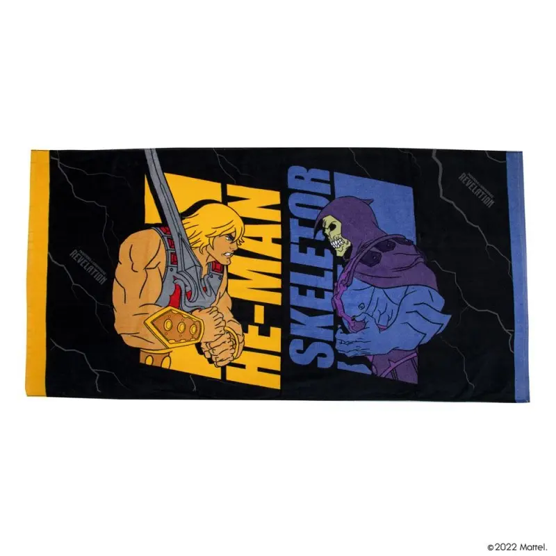 Les Maîtres de l´Univers serviette de bain He-Man & Skeletor 140 x 70 cm | 4895205610576