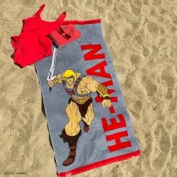 Les Maîtres de l´Univers serviette de bain He-Man 140 x 70 cm | 4895205610637