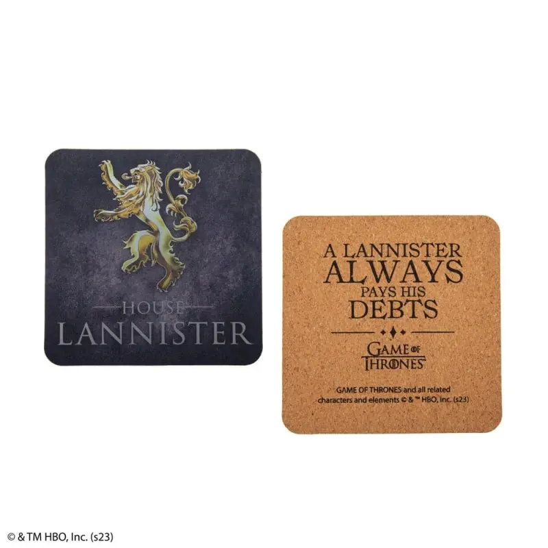 Game of Thrones pack 4 médaillons Sigil  | 4895205611450