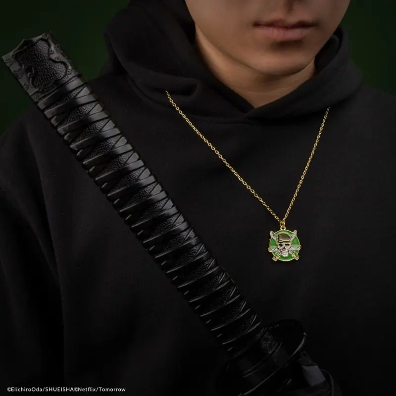 One Piece pendentif et collier Zoro | 4895205618862