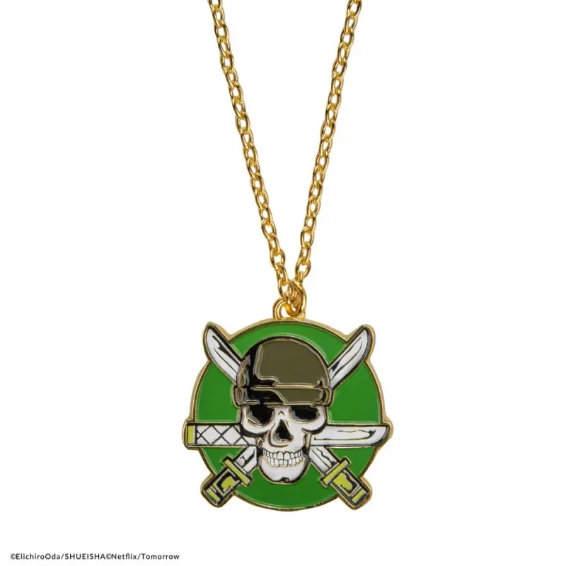 One Piece pendentif et collier Zoro | 4895205618862