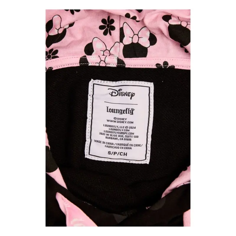 Disney by Loungefly sweater à capuche Unisexe Minnie Rocks the Dots Florals (L) | 0671803534896