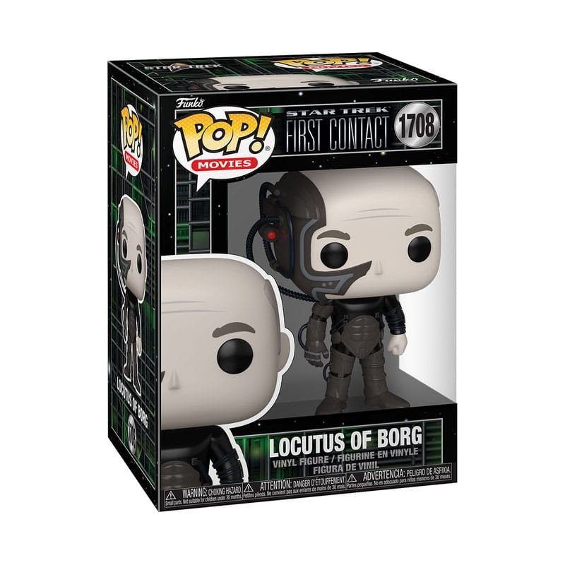 Star Trek First Contact POP! TV Vinyl figurine Picard(Borg) 9 cm