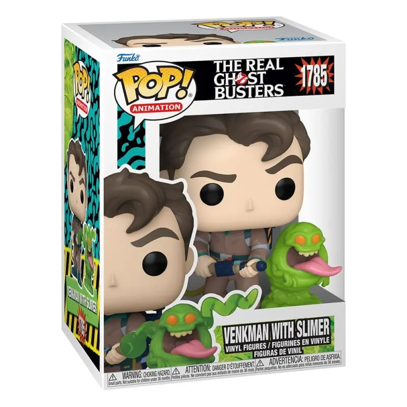 SOS Fantômes POP! & Buddy Vinyl figurine Venkman w/Slimer 9 cm | 0889698834766