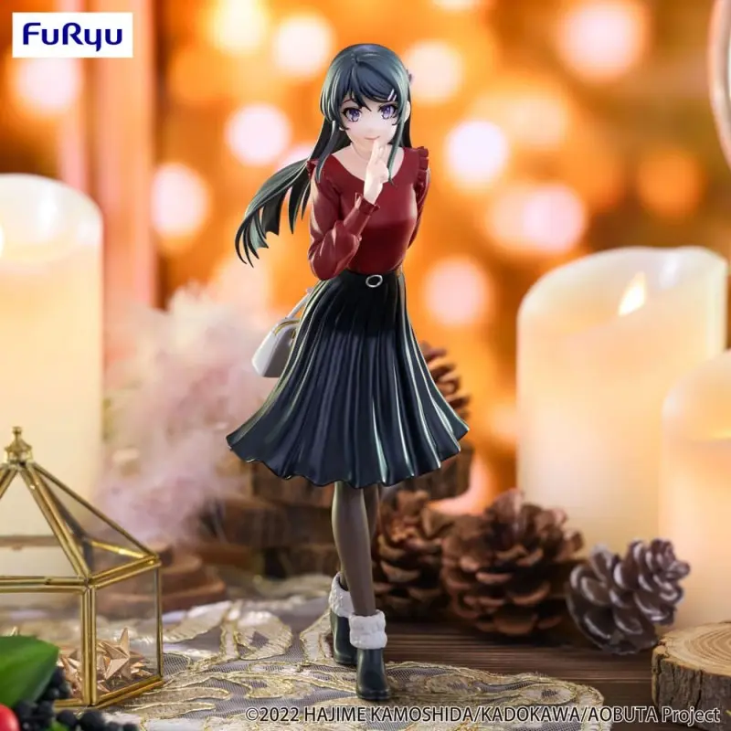 Rascal Does Not Dream of Bunny Girl Senpai Trio-Try-iT statuette PVC Mai Sakurajima Winter Outfit Ver. 21 cm | 4582782366230