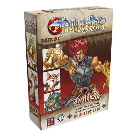 jeu : Zombicide : Black Plague - Thundercats Pack 1 éditeur : CMON / Edge version Multilingue jeu : Zombicide : Black Plague - Thundercats Pack 1 éditeur : CMON / Edge version Multilingue