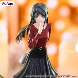 Rascal Does Not Dream of Bunny Girl Senpai Trio-Try-iT statuette PVC Mai Sakurajima Winter Outfit Ver. 21 cm | 4582782366230