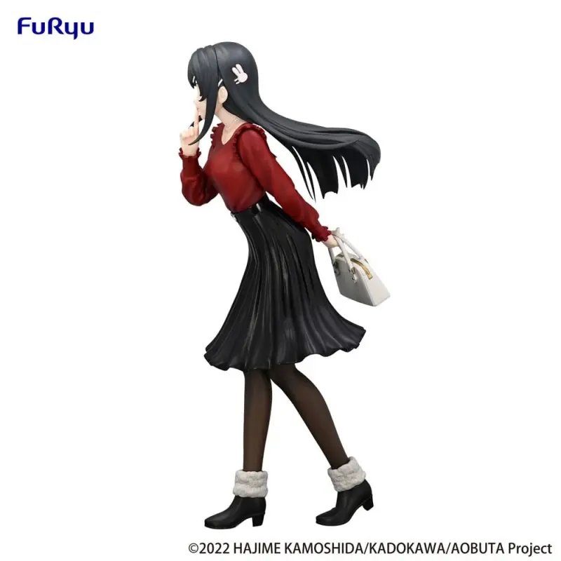 Rascal Does Not Dream of Bunny Girl Senpai Trio-Try-iT statuette PVC Mai Sakurajima Winter Outfit Ver. 21 cm | 4582782366230