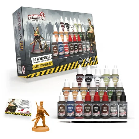 game: Zombicide: The Army Painter - Edition Paint Set
Publisher: CMON / Edge
Multilingual version