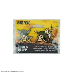 One Piece pack 2 pin's Zoro & Usopp | 4895205618718